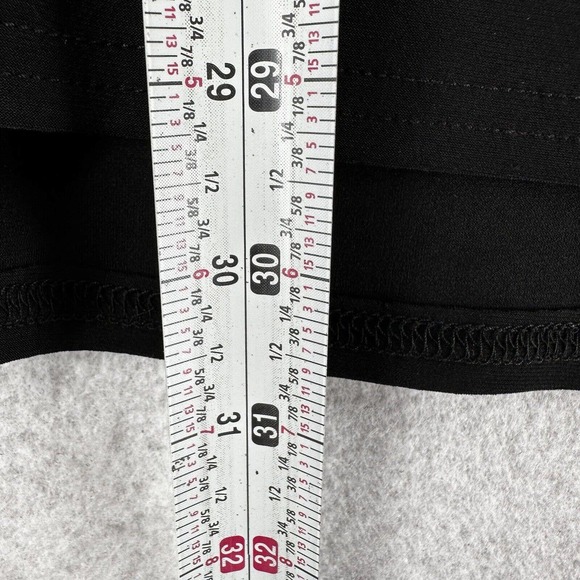 Simpli Canada Tunic Top Womens 14 Cold Shoulder Short Sleeve Asymetrical‎ Black - Picture 13 of 14